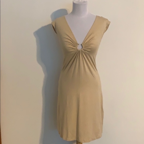 Express Dresses & Skirts - Express Gold Sparkling Dress